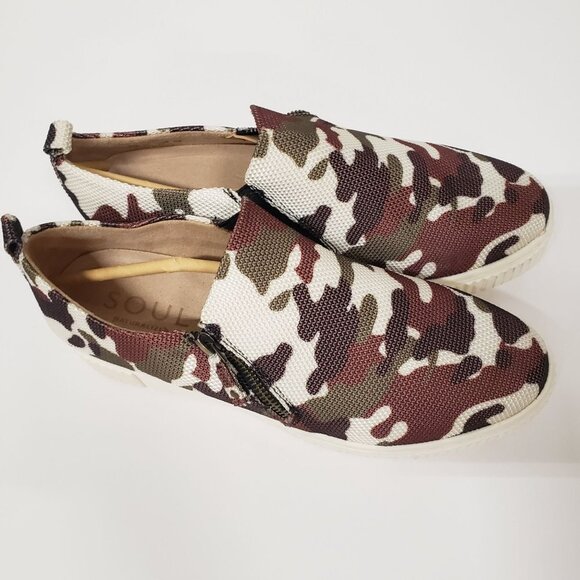 SOUL Naturalizer Turner Slip-On Sneaker in Multicolor Camoflauge - Size 10W - Picture 3 of 8